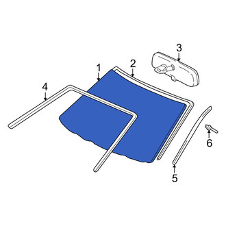 Toyota OE - Front Windshield