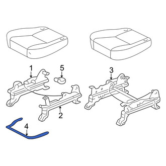 Toyota OE - Seat Track Adjust Handle