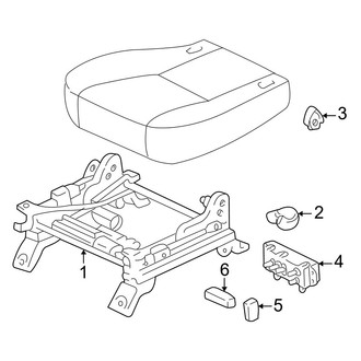 Toyota OE - Seats & Tracks - Tracks & Components (Power Seat)