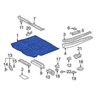 Toyota OE - Rear Floor Pan