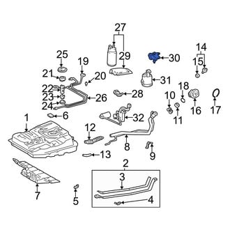 Toyota OE - Fuel Injection Pressure Regulator