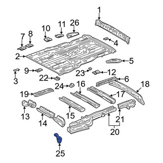 Toyota OE - Rear Tow Hook