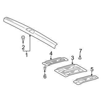 Toyota OE - Rear Body & Floor - Interior Trim