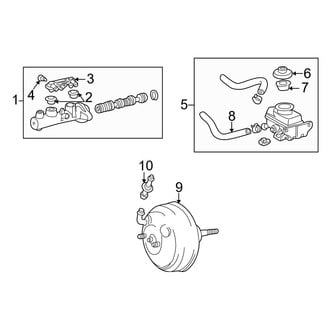 Toyota OE - Cowl - Components on Dash Panel