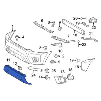 Toyota OE - Front Lower Grille
