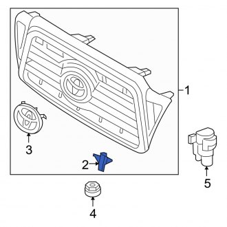 Toyota OE - Upper Grille Retainer