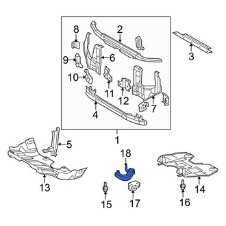 Toyota OE - Front Tow Hook