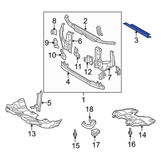 Toyota OE - Front Hood Seal