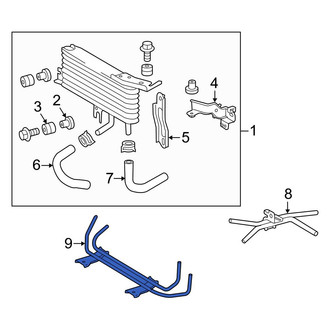 Toyota OE - Automatic Transmission Oil Cooler Tube