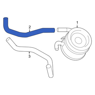 Toyota OE - HVAC Heater Hose