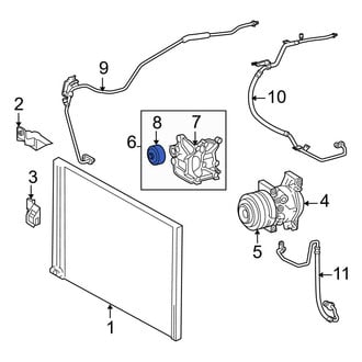 Toyota OE - Accessory Drive Belt Idler Pulley