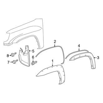 Toyota OE - Fender - Exterior Trim