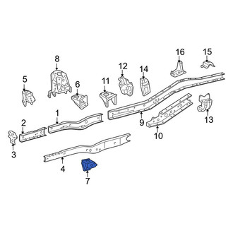 Toyota OE - Right Engine Mount Bracket