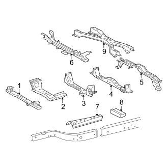2008 Toyota Tacoma Chassis Frames & Rails | CARiD