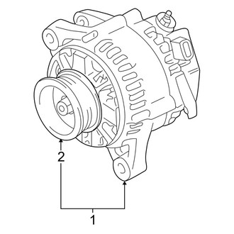 Toyota OE - Electrical - Alternator