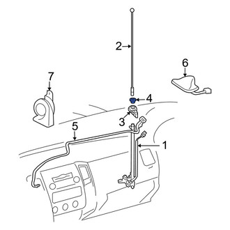 Toyota OE - Radio Antenna Base Nut
