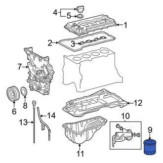 Toyota OE - Engine Oil Filter