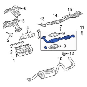 Toyota OE - Catalytic Converter