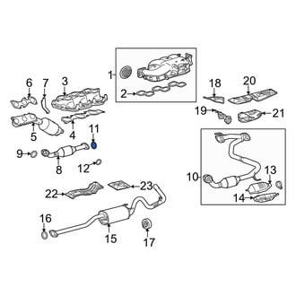 Toyota OE - Exhaust Muffler Gasket
