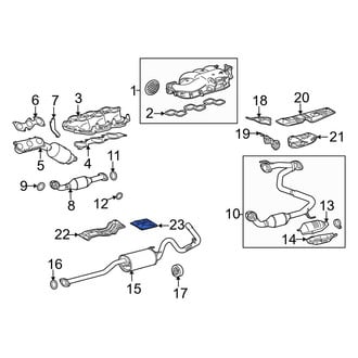 Toyota OE - Rear Floor Pan Heat Shield