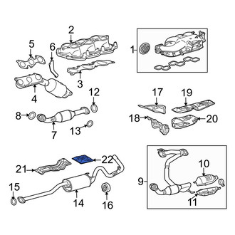 Toyota OE - Rear Floor Pan Heat Shield