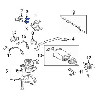 Toyota OE - Secondary Air Injection Control Valve Gasket