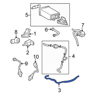 Toyota OE - Evaporative Emissions System Lines