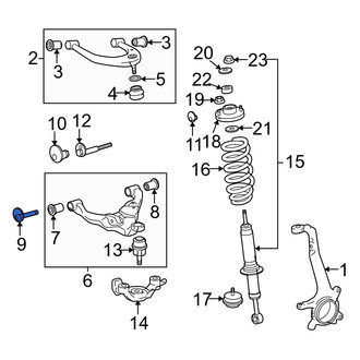 Toyota OE - Front Outer Alignment Camber Adjusting Eccentric