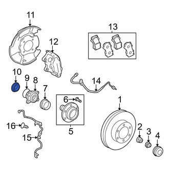 Toyota OE - Front Inner Wheel Seal