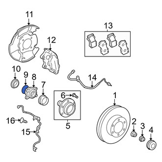Toyota OE - Wheel Bearing O-Ring