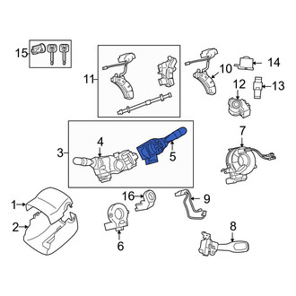 Toyota OE - Wiper Switch