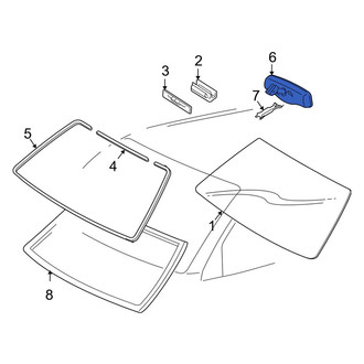 Toyota OE - Front Interior Rear View Mirror