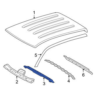 Toyota OE - Front Roof Panel Reinforcement