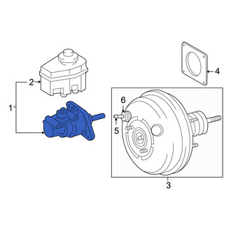 Toyota OE - Brake Master Cylinder