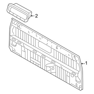 Toyota OE - Cab - Back Panel