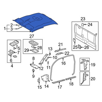 Toyota OE - Headliner