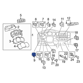 Toyota OE - Door Mirror Switch