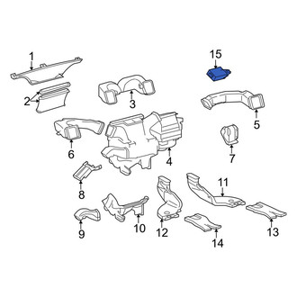 Toyota OE - HVAC Control Module