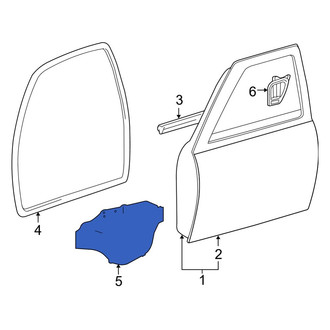 Toyota OE - Front Door Access Cover