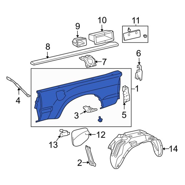 Truck Bed Panel