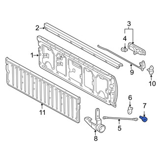 Toyota OE - Tailgate Support Cable Bolt