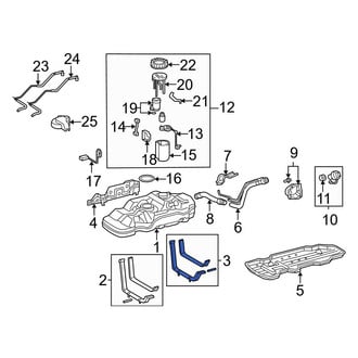 Toyota OE - Rear Fuel Tank Strap