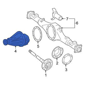 Toyota OE - Rear Differential Carrier