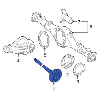 Toyota OE - Rear Drive Axle Shaft