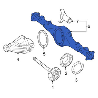 Toyota OE - Rear Differential Housing