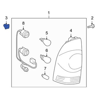 Toyota OE - Tail Light Grommet