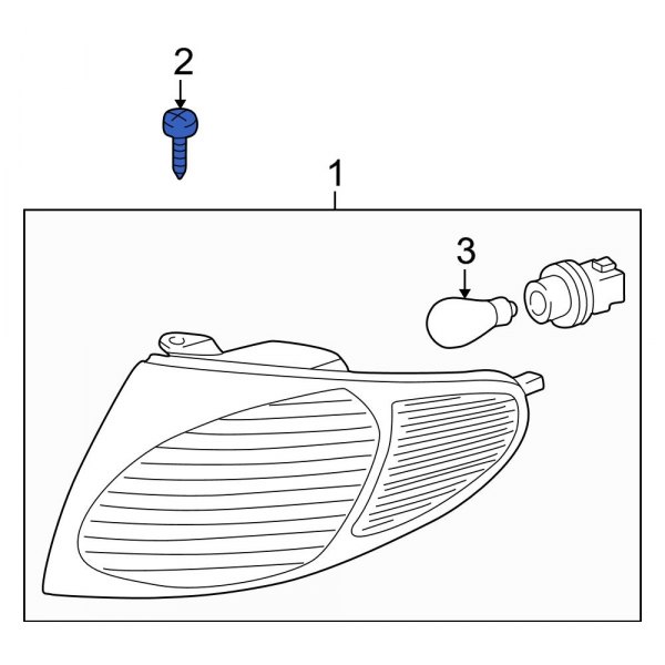 Parking Light Assembly Screw