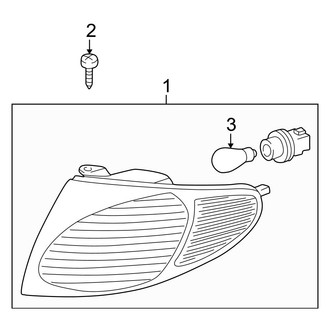 Toyota OE - Front Lamps - Park & Signal Lamps