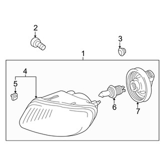 Toyota OE - Front Lamps - Fog Lamps