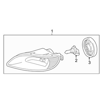 Toyota OE - Front Lamps - Fog Lamps